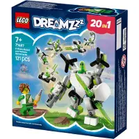 LEGO DREAMZzz Z-Blob's Roboter- und Fahrzeugabenteuer, 20-in-1 Spielzeug-Mech, für Mädchen und Jungen, Kinder ab 7 Jahren, Fantasy-Spielset mit der Minifigur Mateo, 20 Versionen von Z-Blob 71487