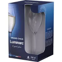 Luminarc Gläsersatz Grand Chais Glas 240 ml (4 Stück)