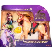 Unicorn Academy Valentina und Einhorn Cinder Set - ca. 12 cm, Modepuppe, Weiblich, 3 Jahr(e), Mädchen, 115 mm, 180 g