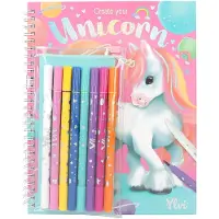 Ylvi & the Minimoomis Ylvi Malbuch mit Farbstiften