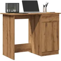 vidaXL Schreibtisch Artisan-Eiche 100x50x76 cm Holzwerkstoff