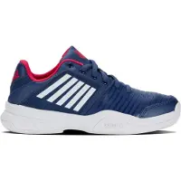 K-swiss Tennisschuhe K-Swiss Court Express Carpet Kinder Blue Opal White Lollypop-Schuhgröße 36