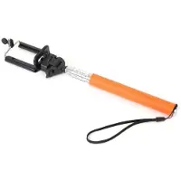 Omega Selfie Stick Platinet Sport Telescopic Pole Stick Orange (OMMPKO)