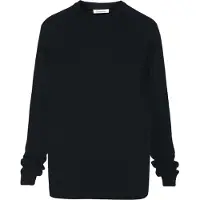 Knowledge cotton apparel Pullover Karl Regular Merino Knit Crew Neck Rws Herren Total Eclipse-S