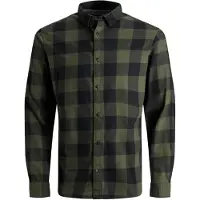 Jack & Jones Gingham Twill Langarmhemd
