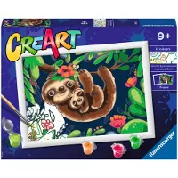 Ravensburger CreArt Malset - Sweet Sloths - - One Size - Kreatives Spielset