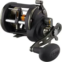 Penn Squall II Levelwind, 20 LW LH , Linkshand, Multi Angelrolle, Sternbremse, 1545926