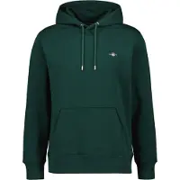 Gant für Herren. 2007058 Shield Hoodie grün (XXL), Lässig, Baumwolle, Langarm