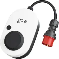 Go-e Charger Gemini flex 2.0, Schwarz, Weiß, Wand, Schwarz, Österreich, Typ 2, eSIM