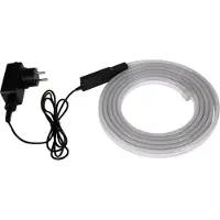 Eglo Flatneon z, Universalstreifenleuchte, Weiß, Kunststoff, IP44, III, Variabel