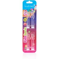Brush-Baby Brush Baby KidzSonic Ersatzkopf für Zahnbürste für Kinder ab 3 Jahren 4 St.
