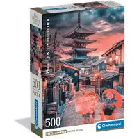 Clementoni Puzzle 500 Teile CB High Quality Collection Abend in Kyoto