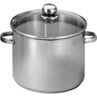 Baumalu Traiteur PLUS Couvercle 19L Kochtopf inkl. Deckel, Edelstahl, 32 cm Durchmesser, Induktionsherd-geeignet