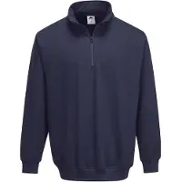Portwest Sorrento Sweatshirt mit Reißverschluss B309" - Marine XL"