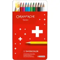 Caran d`Arche Swisscolor Buntstifte 12er-Set