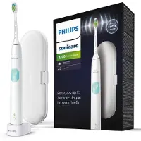 Philips 4300 series ProtectiveClean 4300 HX6807/28 Elektrische Schallzahnbürste, Erwachsener, Schallzahnbürste, Tägliche Pflege, 62000 Bewegungen pro Minute, Mintfarbe, Weiß, 2 min
