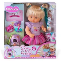 Nenuco Fairy Babypuppe 35 cm Rosa mit realistischen Babymerkmalen und Zubehör