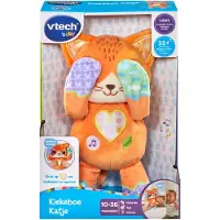 Vtech Baby Kiekeboe Katje, 0,8 Jahr(e), Mit Ton, Sprachfunktion, Batterien erforderlich, AA, Plüsch