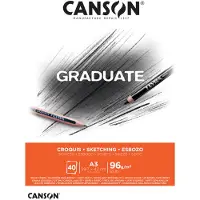 Canson Studienblock GRADUATE SKIZZE, DIN A3