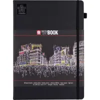 Bruynzeel Sketch/notebook black paper | 21 x 29.7 cm, 140 g, 80 pages