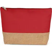 Kimood Clutch aus Baumwoll-Leinen und Jute
