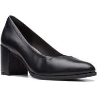 Clarks Pumps Freva 55 Court 261709644 Schwarz 37