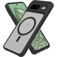 Cadorabo Hülle für Google Pixel 8 5G kompatibel mit MagSafe TPU Schutz