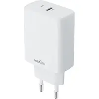 MaXlife , USB-C-Wandladegerät 30W PD QC ultraschnell, Weiß