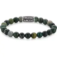 Rebel & Rose RR-80098-V Herren-Armband The Secret Garden Vintage 8 mm