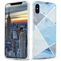 Cadorabo IMD TPU Bunter Marmor Cover