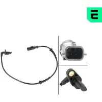 OPTIMAL ABS Sensor Raddrehzahl Hinten Rechts für DACIA DUSTER 06-S721