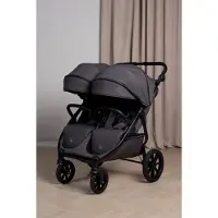 Beemoo BFF60 2 Geschwisterwagen, Fog Grey
