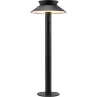 Nordlux LED-Solar-Wegeleuchte Justina, Bewegungsmelder, schwarz Justina, schwarz, Metall, Solarleuchten