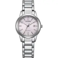 Citizen FE1241-71Z Eco Drive Uhr Damenuhr Edelstahl Datum silber