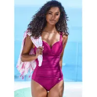 Sunseeker Badeanzug in Pink - 48D-Cup