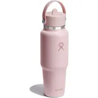 Hydroflask - Wide Flex Straw Travel Bottle - Trinkflasche Gr 946 ml rosa