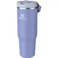 Stanley IceFlow Flip Straw Edelstahl-Thermowasserflasche, Hortensie, 890 ml