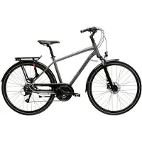 KROSS Trekkingrad "Trekkingrad Trans 4.0 grau 8 Gänge" 8 Gang Shimano ACERA M3020 Schaltwerk