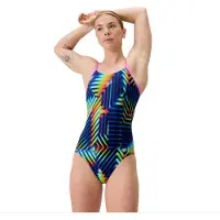 Speedo Damen Schwimmanzug Womens Digital Fixed Crossback