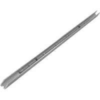 Halemeier U-Profil f. GlasLine 1,5mAlu silber eloxiert E6EV1