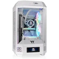 Thermaltake The Tower 250 Snow, Mini Tower, PC, Weiß, Mini-ITX, SPCC, 21 cm