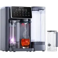 JIMMY R9, Aufsatz-Wasserfilter, 5 l, Schwarz, Transparent