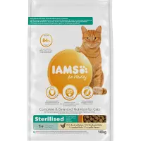 IAMS for Vitality für adulte Katzen nach der Sterilisation, fettreduziert 10 kg