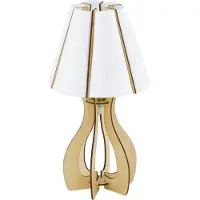 Eglo COSSANO 1-Licht Ahorn Tischlampe