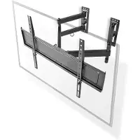 Nedis Vollbewegliche-TV-Wandhalterung - 32 - 70 " - maximal unterstützes Bildschirmgewicht: 40 kg - kippbar - drehbar - Minimaler Wandabstand: 80 mm - Maximaler Wandabstand: 520 mm - 3 Drehpunkt(e)