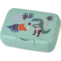 Koziol Lunchbox mit Trennschale, CANDY L REX organic sage green