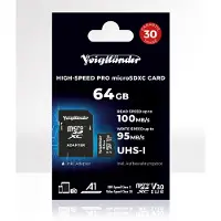 Voigtländer 64GB microSDXC Prof. High-Speed UHS-I - Dealpreis