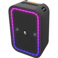 Skullcandy Stomp tragbarer kabelloser Party-Lautsprecher, Schwarz