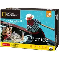 Cubicfun Cubic Fun 3d Puzzel NG St. Mark's Square, 107 Stück(e), Gebäude, 10 Jahr(e)