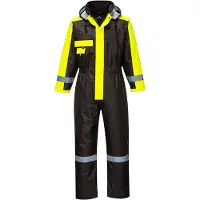 Portwest Regen Winteroverall S585" 300D 300D Regenkleidung - Schwarz XL"